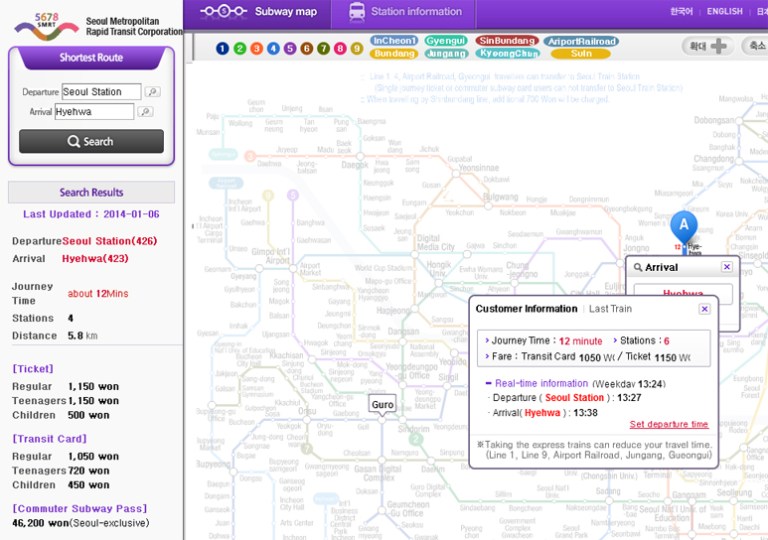 seoulstationtohyehwa